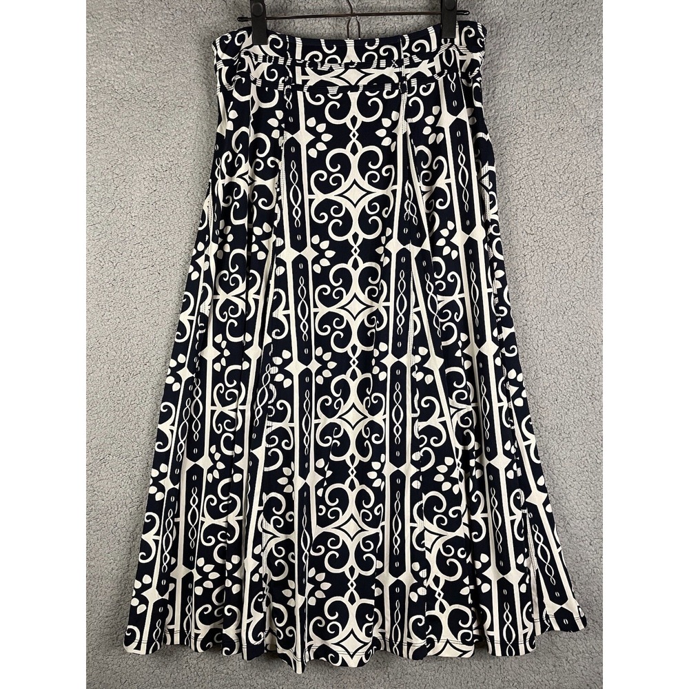 SD II Women's size Large Multi Panel Stretch Pull‎ On Skirt